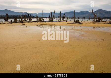 lago idrico del sud africa Foto Stock