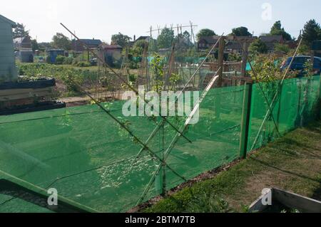 Allocazioni in Baschurch Shropshire UK Foto Stock
