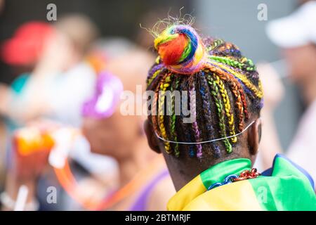 2018 marzo di orgoglio di New York Foto Stock