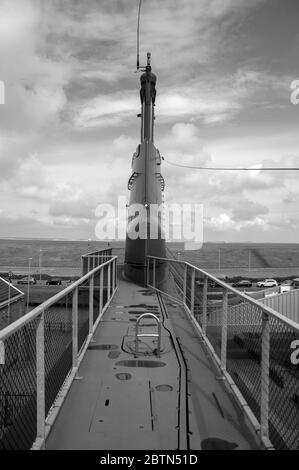 Backside Submarine The HNLS Tonijn al Willemsoord Complex Den Helder Paesi Bassi 23 settembre 2019 Foto Stock