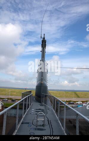 Backside Submarine The HNLS Tonijn al Willemsoord Complex Den Helder Paesi Bassi 23 settembre 2019 Foto Stock