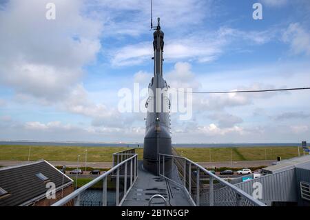 Backside Submarine The HNLS Tonijn al Willemsoord Complex Den Helder Paesi Bassi 23 settembre 2019 Foto Stock