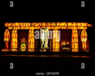 Blackpool Illuminations 2019 Seafront Lancashire Inghilterra Foto Stock