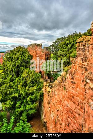 Mura di Chester in Inghilterra Foto Stock