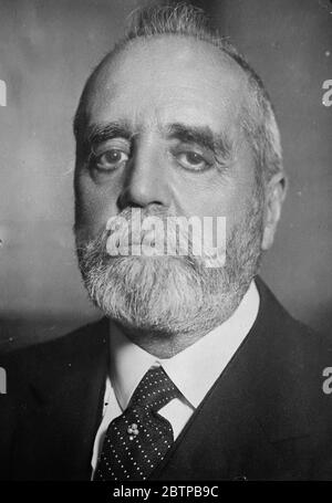 Celebrità spagnole . Senor Sanchez Guerra , il leader repubblicano . Febbraio 1931 Foto Stock