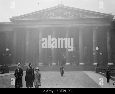 British Museum , Londra . 1 maggio 1932 Foto Stock