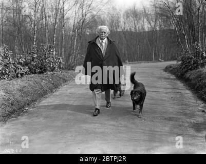 Lloyd George . 1933 30s, 30s, 1930s, 30s, 30ties, 19theed trents Foto Stock