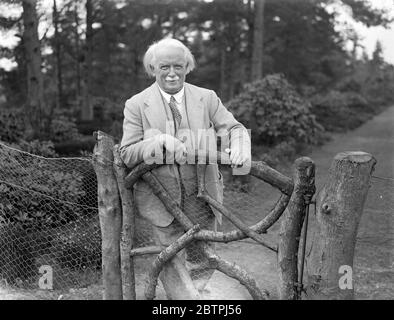 Lloyd George . 1933 30s, 30s, 1930s, 30s, 30ties, 19theed trents Foto Stock