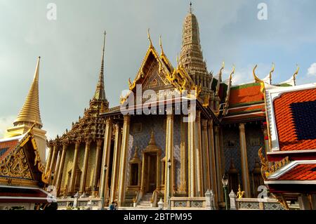 Il Pantheon reale a Bangkok, Thailandia. Foto Stock