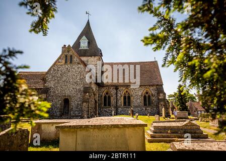 Ditchling Regno Unito 21 maggio 2020: Dentro e intorno al villaggio di Ditchling Foto Stock