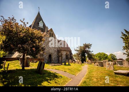 Ditchling Regno Unito 21 maggio 2020: Dentro e intorno al villaggio di Ditchling Foto Stock