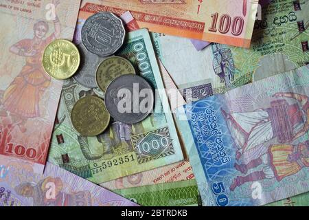 Rupia dello Sri Lanka, Sri Lanka-Rupie, LKR, Sri Lanka, Asia Foto Stock