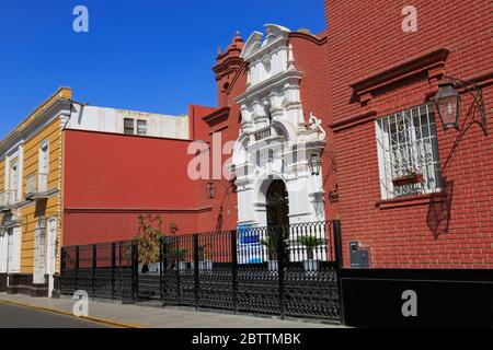 Independencia Street, Trujillo, Perù, Sud America Foto Stock