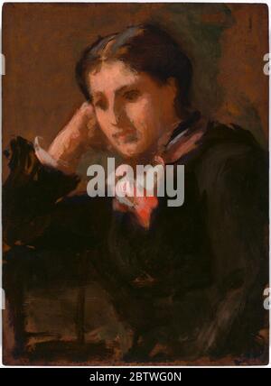 Charlotte Perkins Stetson Gilman. Durante un'epoca in cui le convenzioni sociali limitavano le opportunità per le donne, l'autore Charlotte Perkins Gilman era influente nell'esporre i problemi che si trovavano dietro la facciata sentimentale della domesticità. Foto Stock