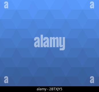 Sfondo astratto geometrico blu. Trama estrusa. Foto Stock