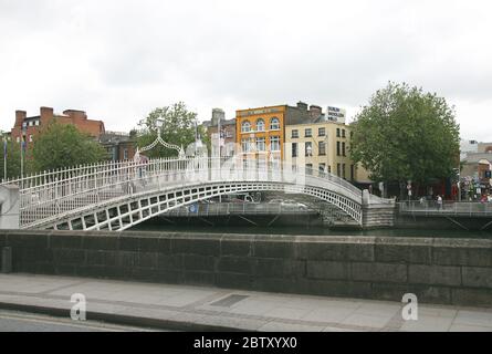 La città di Dublino, Irlanda Foto Stock