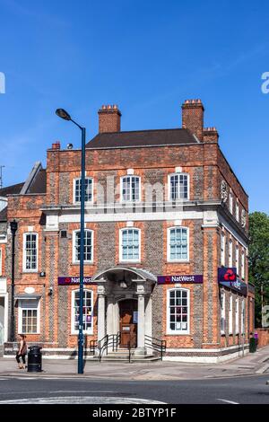 NatWest Bank Branch, Hale Lane, Edgware, Middlesex, Inghilterra, Regno Unito. Foto Stock