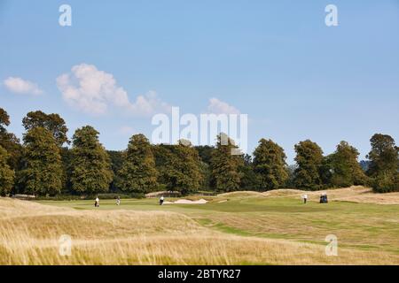 Golf club Denham, Denham, Buckinghamshire, Inghilterra, Regno Unito Foto Stock