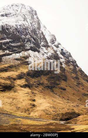 Aonach Dub. Una delle tre Sorelle di Glen Coe. Ballachulish, Highlands, Scozia Foto Stock