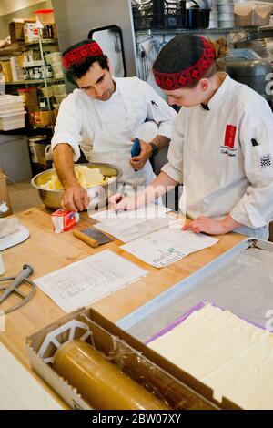 Bread Furst, una panetteria specializzata nel quartiere Van Ness-Forest Hills di Washington, D.C., aperta nel 2017 da Mark Furstenberg Foto Stock