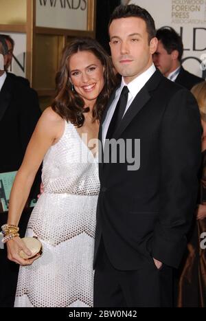 Jennifer Garner, ben Affleck al 64° Premio annuale Golden Globe - Arrivi che si è tenuto al Beverly Hilton di Beverly Hills, California. L'evento si è svolto lunedì 15 gennaio 2007. Photo by: SBM / PictureLux - file Reference N. 34006-1169SBMPLX Foto Stock