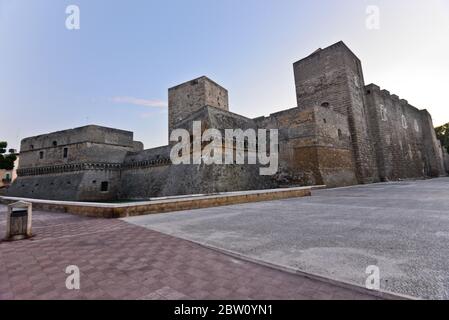 Castello Svevo Di Bari, Italia Foto Stock