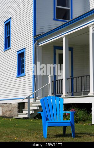 Degli ufficiali di fila, Fort Seward, Haines, Lynn Canal, Alaska, STATI UNITI D'AMERICA Foto Stock