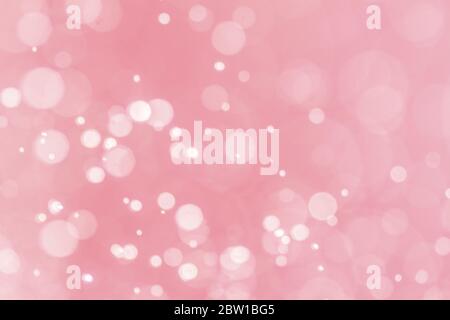 Rosa sfondo bokeh di fondo Foto Stock