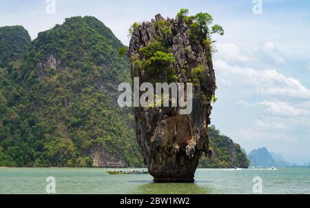 Khao Phing Kan - James Bond Island Thailandia Movie. Foto di alta qualità Foto Stock