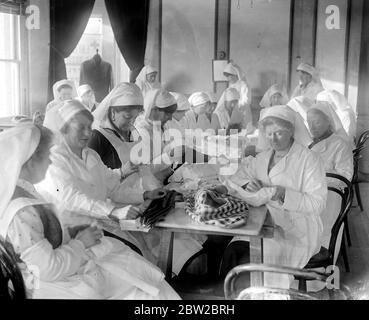 Enfield donne guerra lavoratori magazzino di approvvigionamento. 8 marzo 1917 Foto Stock