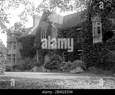 Chartwell, la nuova casa di MR Churchill a Westerham. 2 ottobre 1922 Foto Stock