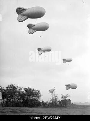 Barrage a pallone a Kidbrooke Foto Stock