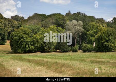 Parco Muzakowski (Parco von Muskau) vicino a Leknica. Patrimonio dell'umanità dell'UNESCO. Polonia Foto Stock