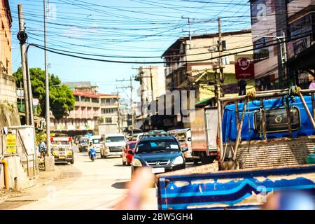 Covid-19 a Baguio City Foto Stock