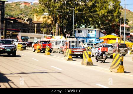 Covid-19 a Baguio City Foto Stock