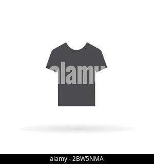 Icona T-shirt. Per il web, il business, la finanza e la comunicazione. Illustrazione vettoriale. Illustrazione Vettoriale