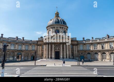 Facciata dell'Institut de France - Parigi, Francia Foto Stock