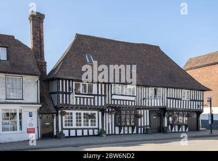 edificio tradizionale sulla strada alta di tenterden kent Foto Stock