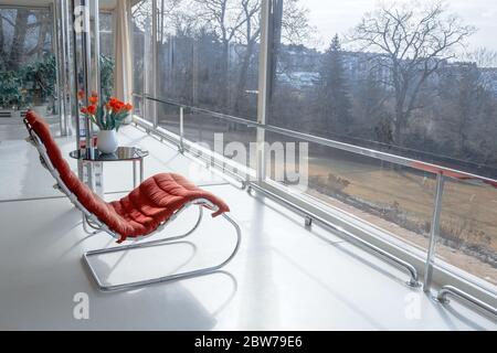 Villa Tugendhat, Brno Foto Stock