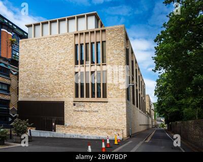 Simon Sainsbury Centre, parte del giudice Business School, Cambridge University. Aperto nel 2018, architetto Stanton Williams Foto Stock