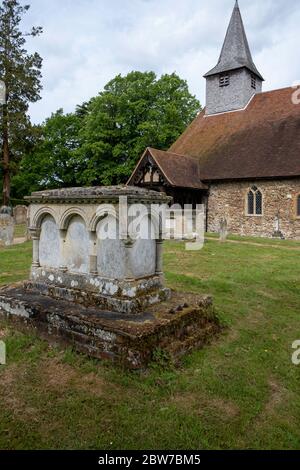 St Andrews Church, Marks Tey, Copford, Essex, Regno Unito Foto Stock