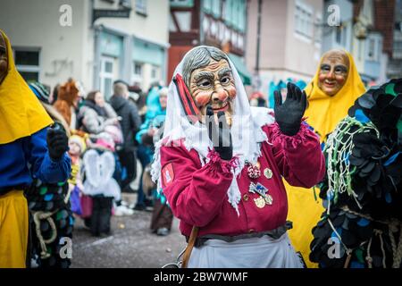 Faschingsumzug 2019 in Gerlingen Foto Stock