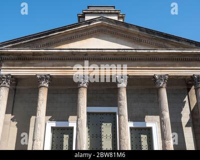 st Mary, Chiesa neoclassica, Reading, Berkshire, Inghilterra, Regno Unito, GB. Foto Stock