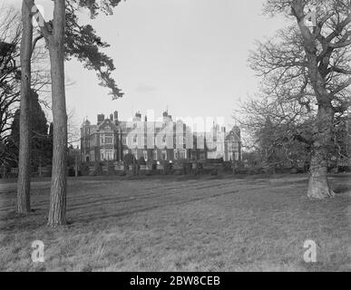 Un'azienda agricola australiana in Inghilterra : ideale per l'addestramento Empire Land a Lynford Hall , Norfolk . 30 gennaio 1926 Foto Stock