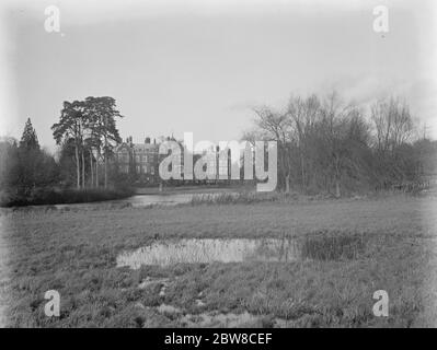 Un'azienda agricola australiana in Inghilterra : ideale per l'addestramento Empire Land a Lynford Hall , Norfolk . 30 gennaio 1926 Foto Stock