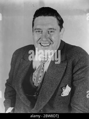 John McCormack , il famoso cantante irlandese . Gennaio 1929 Foto Stock