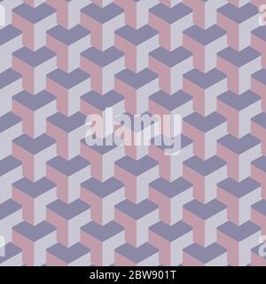 Sfondo astratto con pattern geometrico senza giunture - vettore Illustrazione Vettoriale