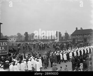 Funerali di Busmans a New Eltham . 20 maggio 1937 Foto Stock