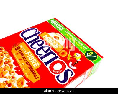 Cheerios, 5 cereali con miele prodotto da Nestlé Foto Stock