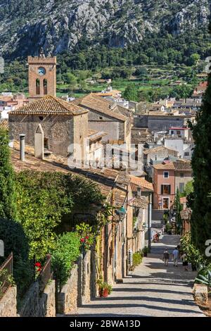 Calvario in Pollensa, Maiorca, Isole Baleari, Spagna, Europa Foto Stock